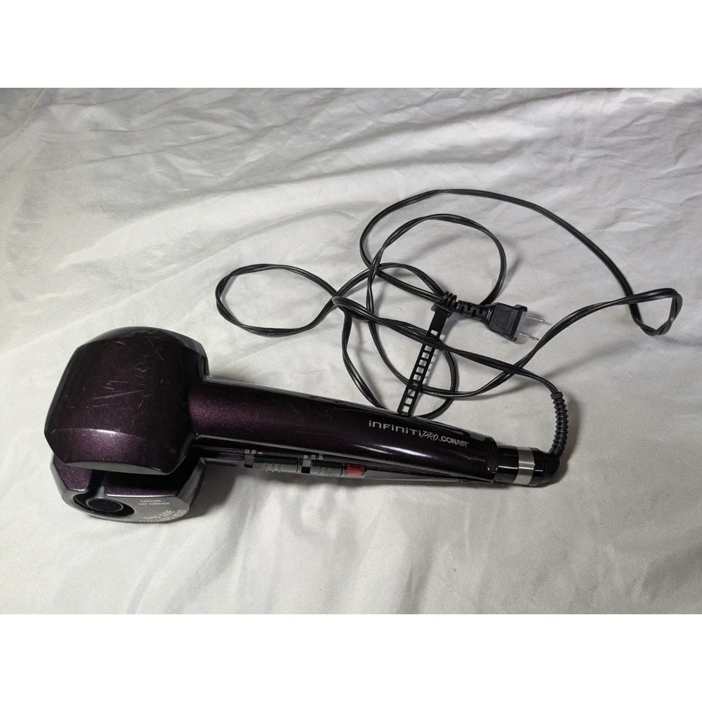 Conair Infiniti Pro Curl Secret Automatic Curling Iron - Works -‎ Purple